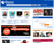 Social networking: reaching consumers via sites such as MySpace