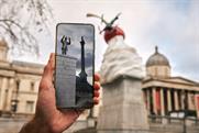 Snap uses AR to reveal black history in Trafalgar Square