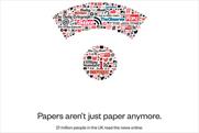 Newsworks' latest ad campaign promoting newsbrands