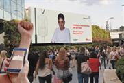 NHS encourages virtual blood donations with augmented reality outdoor ads