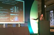 Morgan spoke as part of Confex's marketing and communications programme