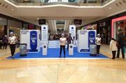 Nivea invites shoppers to experience full-body sampling activity