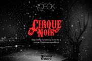 The Deck introduces a theme of 'Cirque Noir' for Christmas