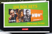 Now TV achieved the highest recall for all measured national out of home campaigns 