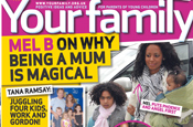 Redesigned NSPCC parenting title 'Your Family' mimics celebrity magazines