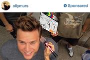 Olly Murs features in Sony Instagram ad