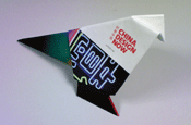 Origami pigeon...RMG campaign for HSBC