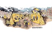 Paco Rabanne opens Christmas markets with 'golden blasts of glitter'