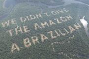 Taking risks: Paddy Power's recent deforestation stunt