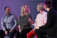 The panel…(l-r) Myers, Jedan, Glen and Harrington (chair)