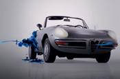 Peroni set for blue ad theme