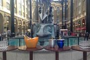 The party took place at Hay's Galleria in Southwark