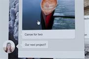 Pinterest: viral promotes its new message service