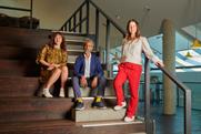 Left to right: Annalisa Roy, Asad Shaykh, Raquel Chicourel