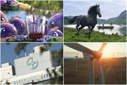 Clockwise from top left: Ribena, Lloyds Banking Group, AB InBev, Bayer