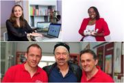 SMEs: (clockwise from top left) Natural Grace London, The Mango Girl and Stage-ed use the new service 