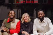 'Together, we move': Ibrahim Kamara, Kurt Geiger's CCO Rebecca Farrar-Hockley and Jide Adetunji