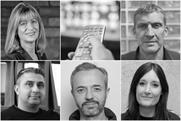 From clockwise top-left: Lindsey Clay, a TV controller (Getty Images/Manuel Breva Colmeiro), Simon Davis, Nicola Teague, Richard Oliver and Yatin Patel