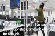 Stepping out: Marina Schifrin's video has notched up more than four million YouTube views.