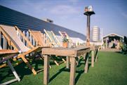 Rooftop event venues: Dalston Roof Park, London