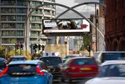 JCDecaux: launches digital screens at the Old Street roundabout