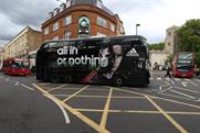 Addidas: Routemaster buses promote sportswear brand's World Cup campaign