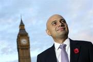 Sajid Javid: the new culture secretary