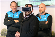 Rugby fans were surprised by real-life appearances from Johnson and Dallaglio