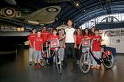 Jenson Button launched the summer scheme at the Science Museum
