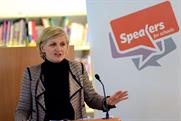Cilla Snowball: the group chairman and chief executive of  AMVBBDO at a Speakers for Schools event