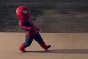 Evian: spider-man baby & me