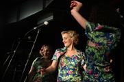 The Spitfire Sisters performed a Brazilian-themed medley