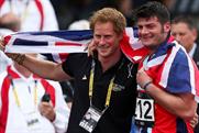 Prince Harry and Dave Henson