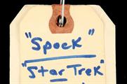 Spock's costume is expected to fetch £50,000-£70,000