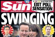 The Sun: champions the Conservative Party