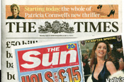 NRS: The Sun and The Times, along with the Daily Mail, were the only national paid-for titles to record year-on-year readership increases