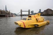 Thunderbird 4 sailed down the Thames (Tim Anderson)