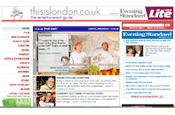 Thisislondon: rebranded to Sandard.co.uk