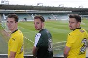 Three sponsored the iconic journey for away fans
