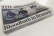 Times Newspapers' profits near £11 million as paywall offsets ad decline