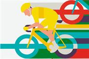 The Transport for London campaign raises awareness of the Tour de France