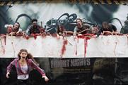 Thorpe Park reveals The Walking Dead zombie billboard