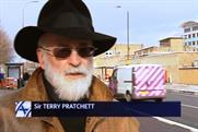 Sir Terry Pratchett: features in the Alzheimer’s Research UK ad