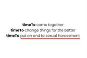 TimeTo: was set up to tackle sexual harassment in adland