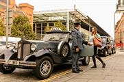 The Downton Abbey-themed vehicle will travel around central London tomorrow (18 September)