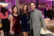 Watson and the Humes' mingled with guests