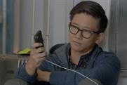 Samsung: takes a swing at fierce rival Apple