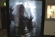 A poster jumped to life to shock cinema-goers