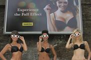 Wonderbra: 3D billboard poster