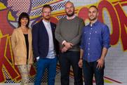 Wunderman hires: (from left) Lezaan Roos, Andrew Thomas, Paul Harvey and Michael Maxwell